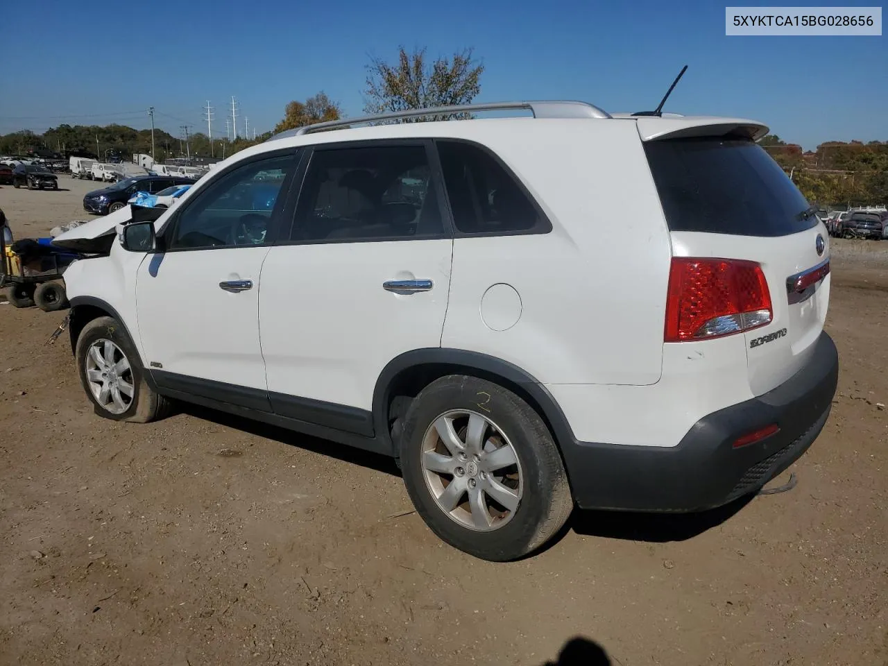 2011 Kia Sorento Base VIN: 5XYKTCA15BG028656 Lot: 77245714