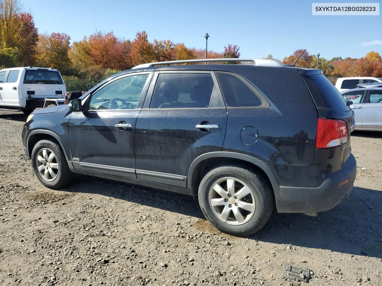 5XYKTDA12BG028233 2011 Kia Sorento Base