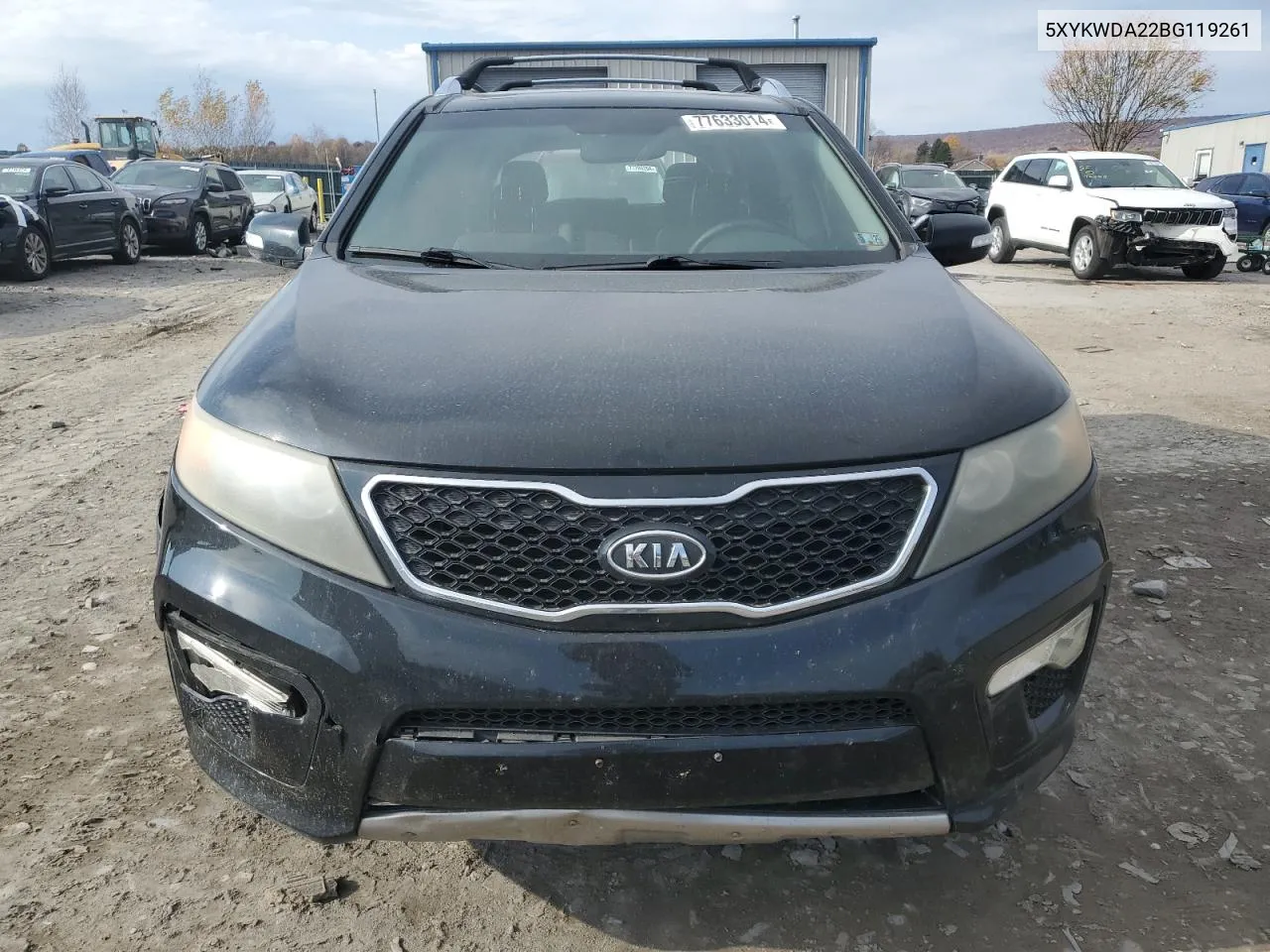 5XYKWDA22BG119261 2011 Kia Sorento Sx