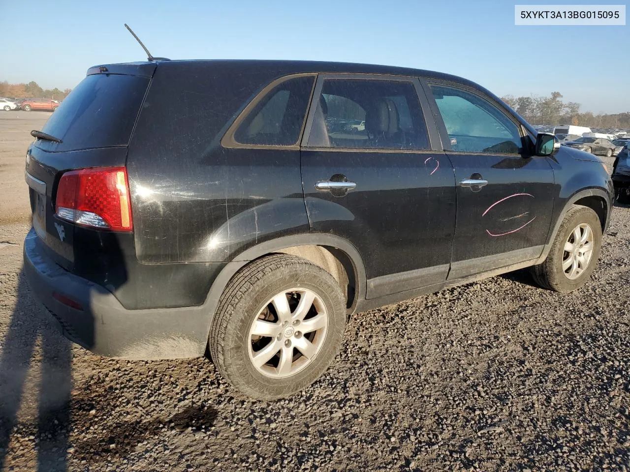 2011 Kia Sorento Base VIN: 5XYKT3A13BG015095 Lot: 77746524