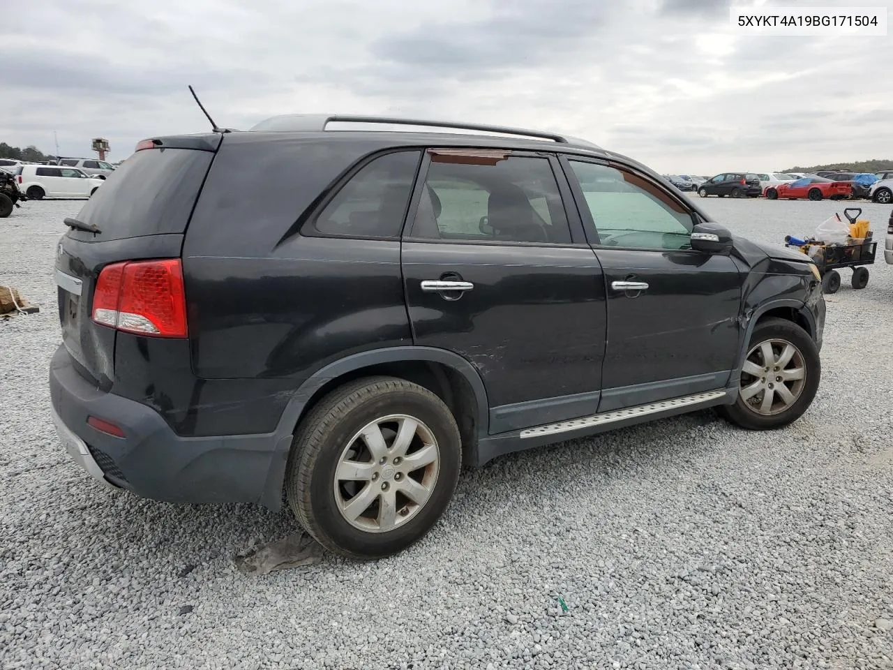 2011 Kia Sorento Base VIN: 5XYKT4A19BG171504 Lot: 77998054