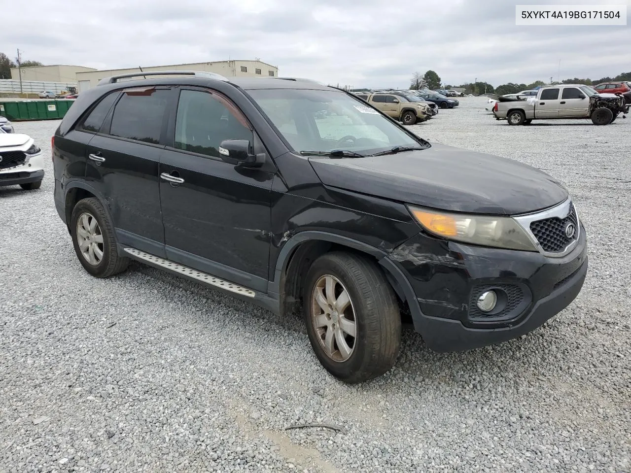 2011 Kia Sorento Base VIN: 5XYKT4A19BG171504 Lot: 77998054