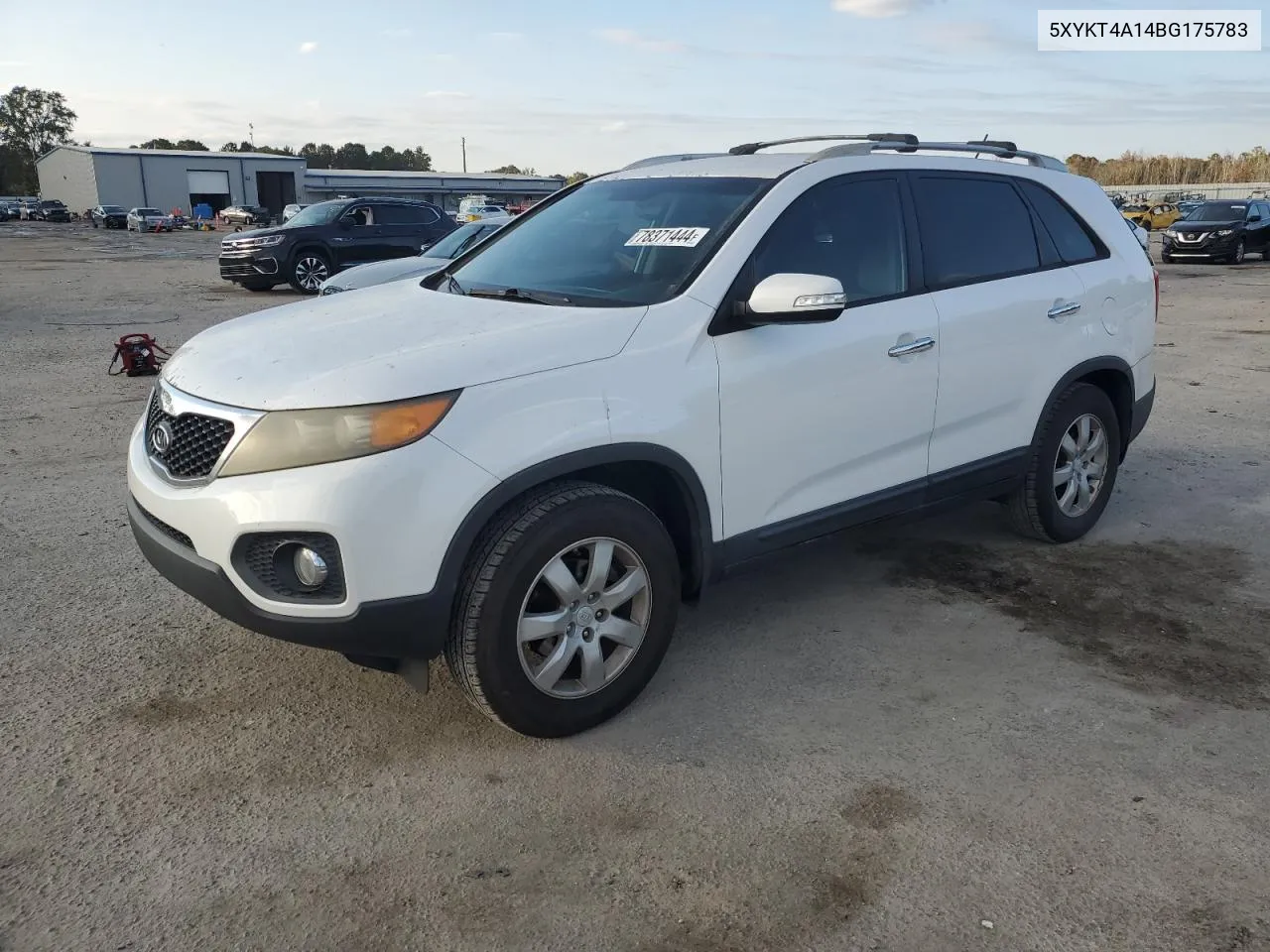 2011 Kia Sorento Base VIN: 5XYKT4A14BG175783 Lot: 78371444