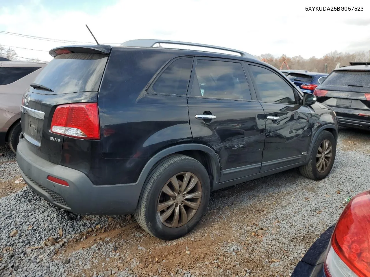 2011 Kia Sorento Ex VIN: 5XYKUDA25BG057523 Lot: 78472054