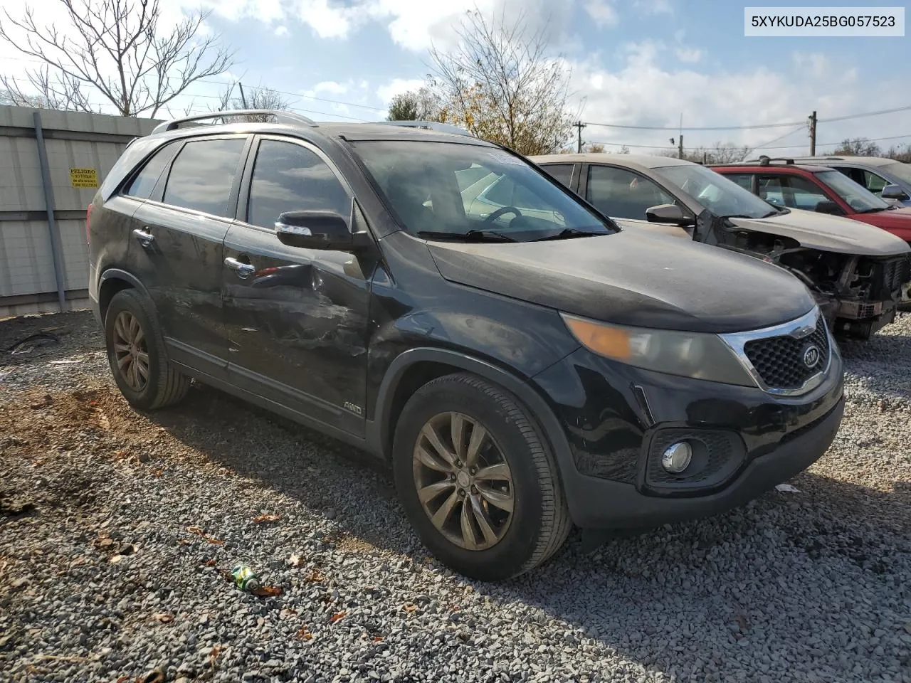 2011 Kia Sorento Ex VIN: 5XYKUDA25BG057523 Lot: 78472054