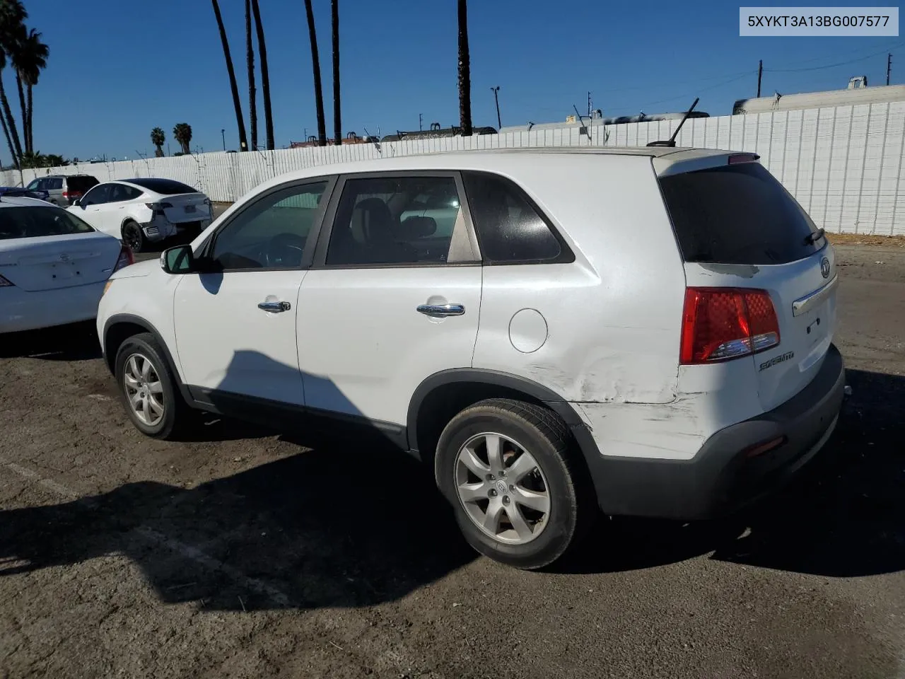 2011 Kia Sorento Base VIN: 5XYKT3A13BG007577 Lot: 79021974