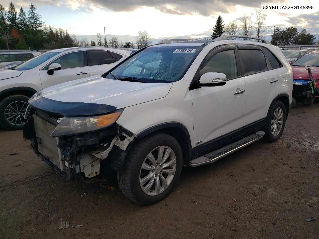 2011 Kia Sorento Ex VIN: 5XYKUDA22BG145395 Lot: 79183754