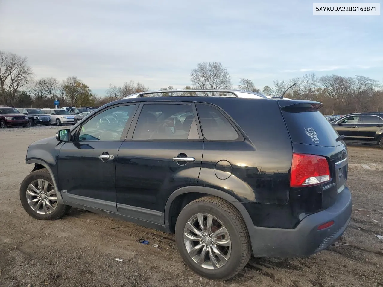 2011 Kia Sorento Ex VIN: 5XYKUDA22BG168871 Lot: 79756234