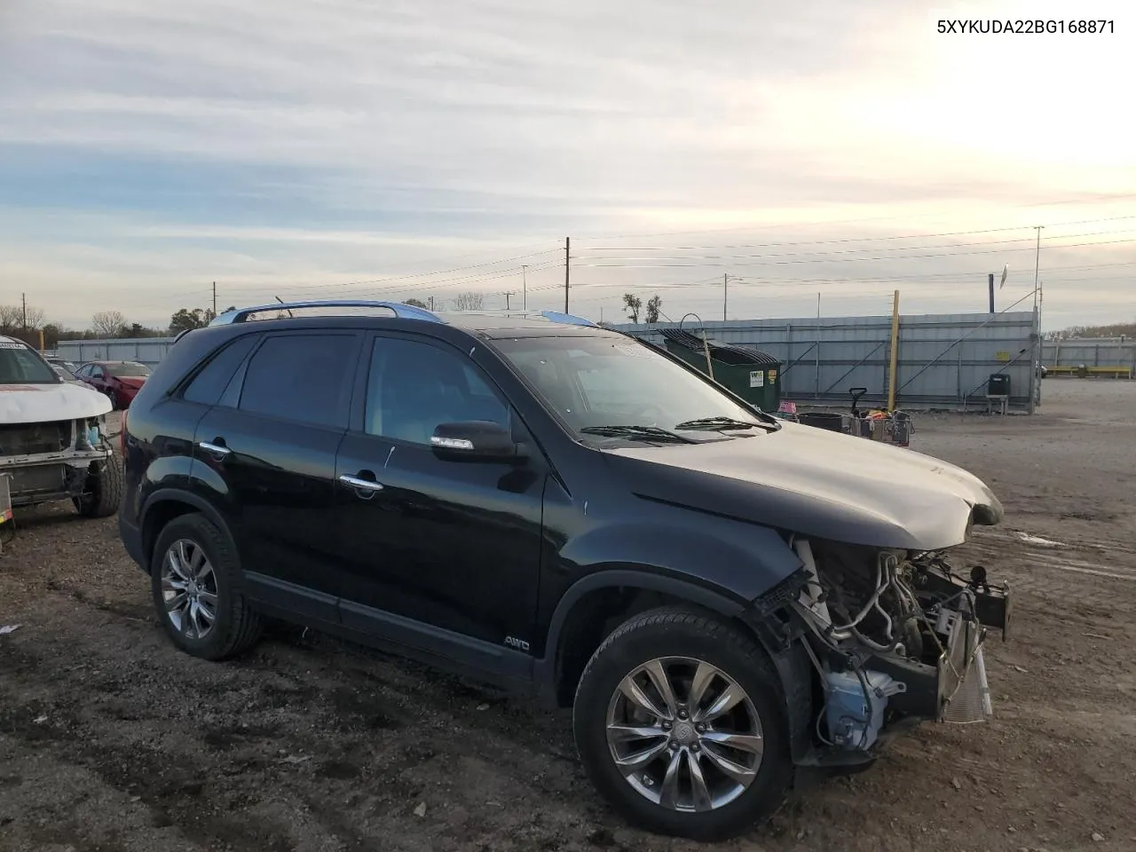 2011 Kia Sorento Ex VIN: 5XYKUDA22BG168871 Lot: 79756234