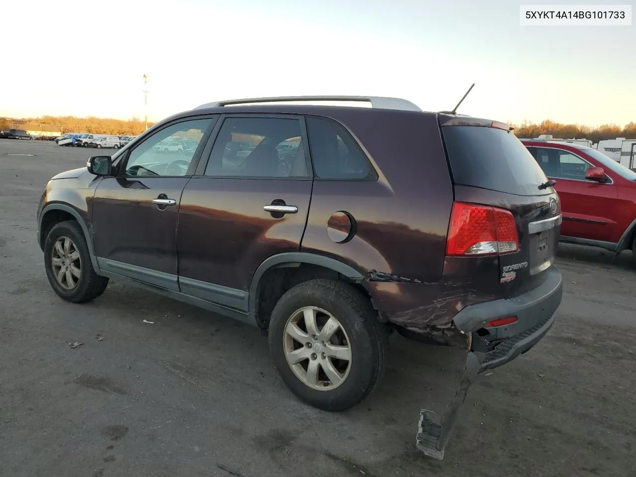 2011 Kia Sorento Base VIN: 5XYKT4A14BG101733 Lot: 79909404