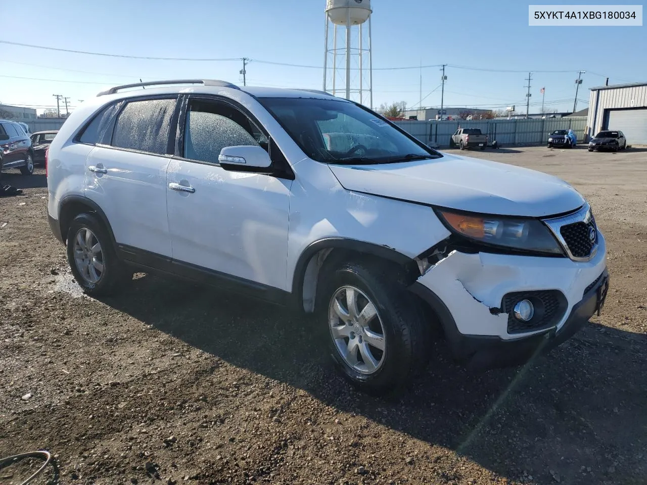 2011 Kia Sorento Base VIN: 5XYKT4A1XBG180034 Lot: 79969004