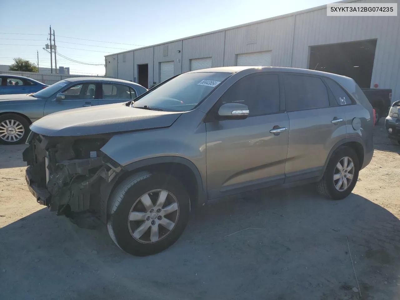 2011 Kia Sorento Base VIN: 5XYKT3A12BG074235 Lot: 80443854