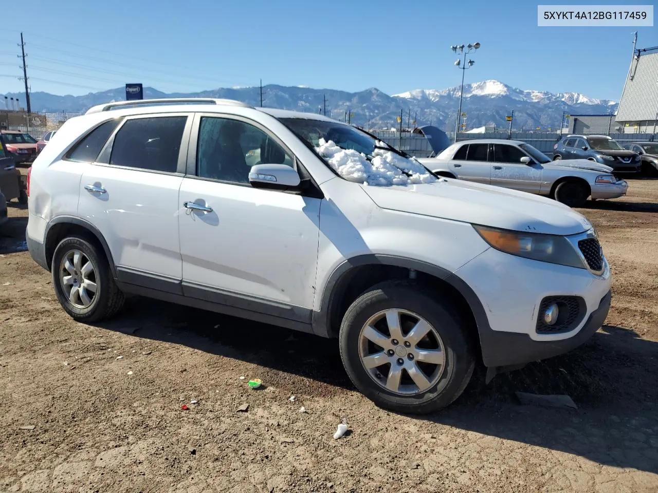 2011 Kia Sorento Base VIN: 5XYKT4A12BG117459 Lot: 80505664