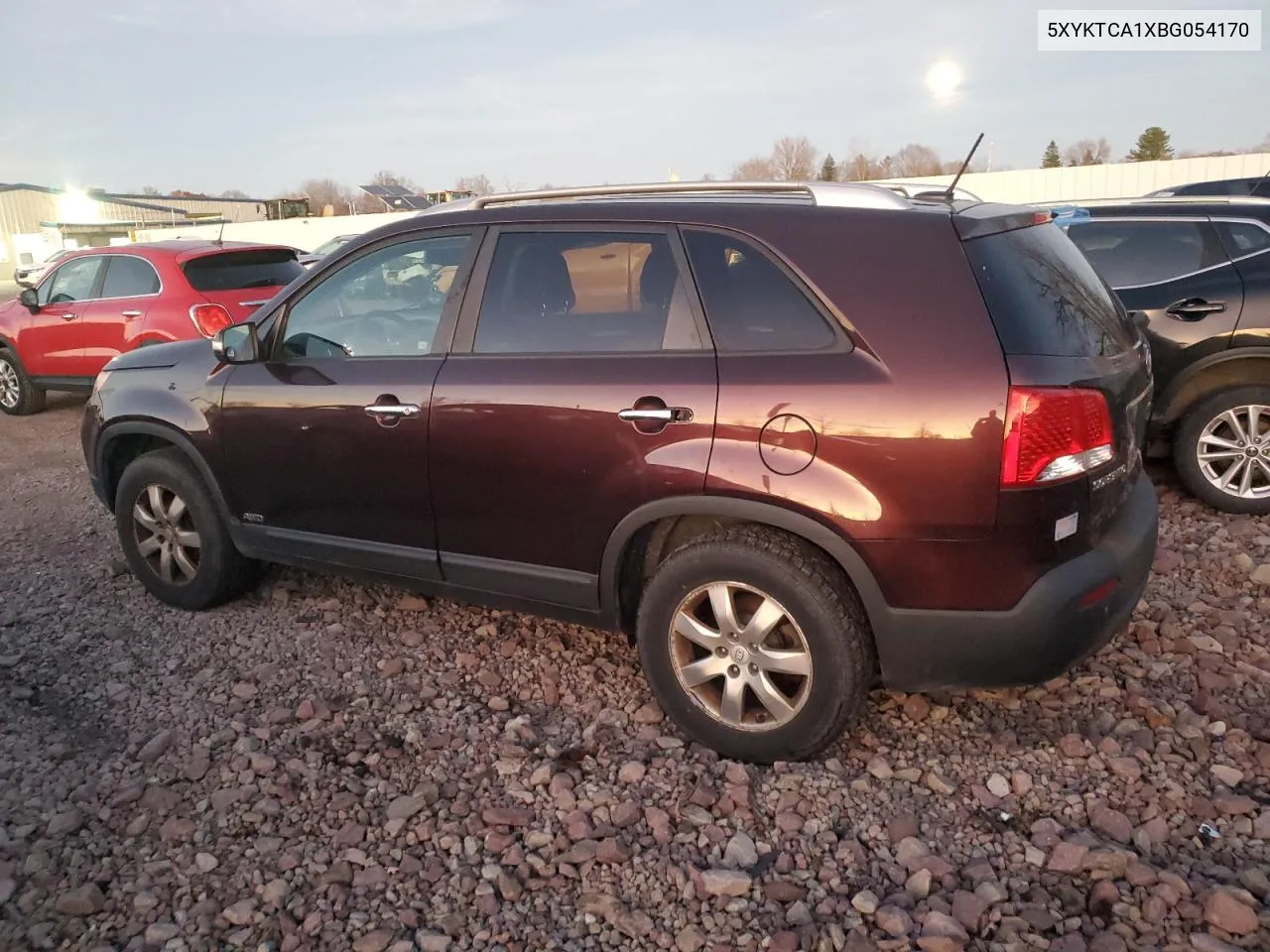 2011 Kia Sorento Base VIN: 5XYKTCA1XBG054170 Lot: 80801174