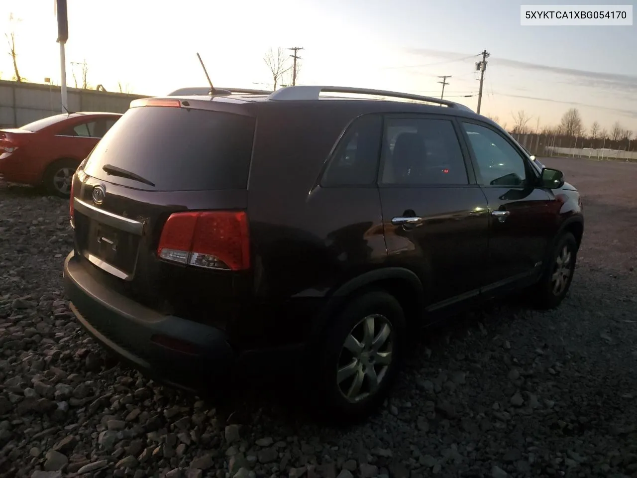 2011 Kia Sorento Base VIN: 5XYKTCA1XBG054170 Lot: 80801174