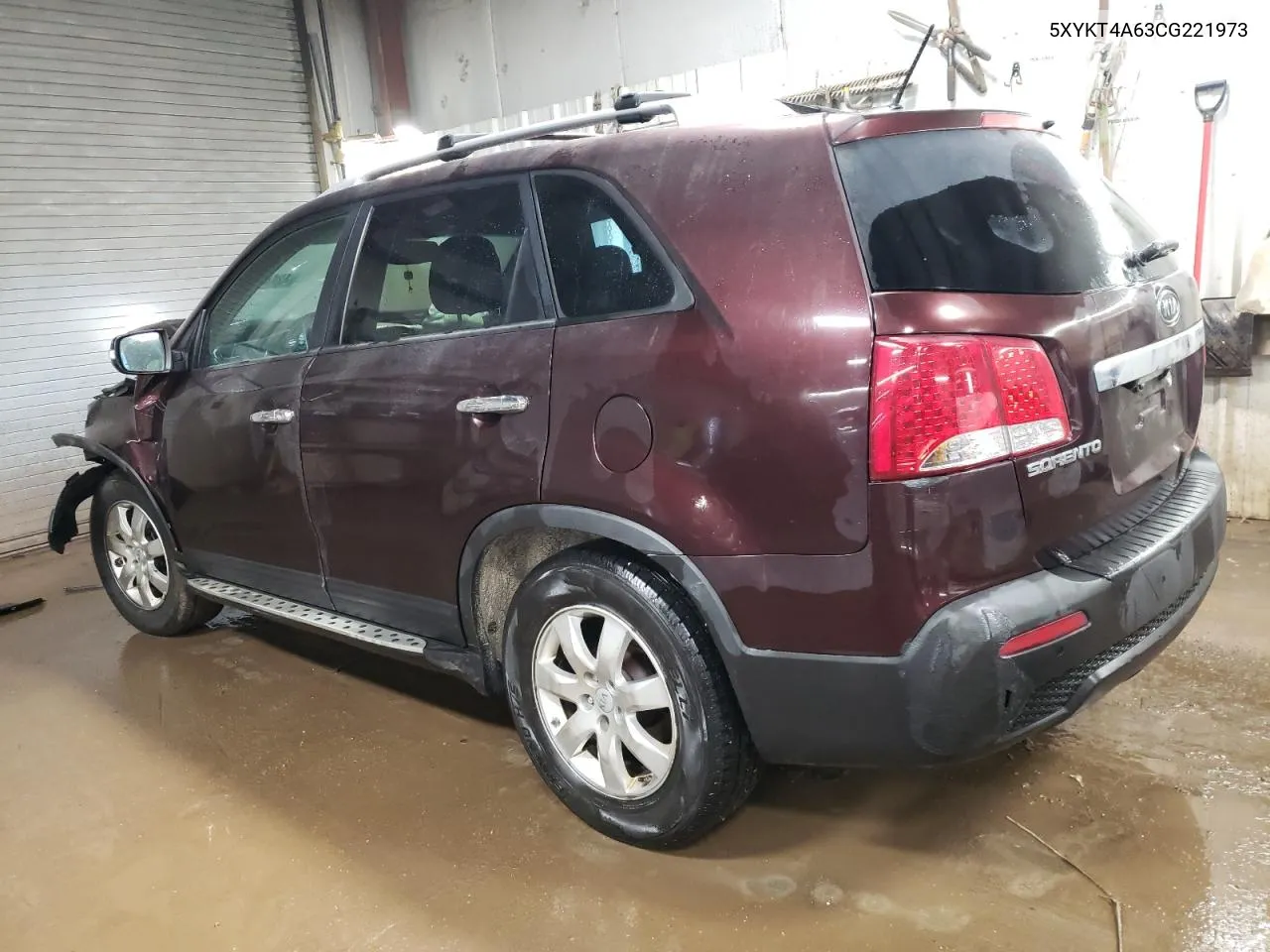 2012 Kia Sorento Base VIN: 5XYKT4A63CG221973 Lot: 42444744