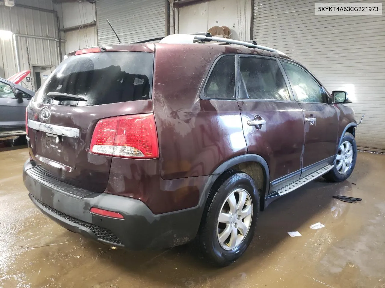 2012 Kia Sorento Base VIN: 5XYKT4A63CG221973 Lot: 42444744