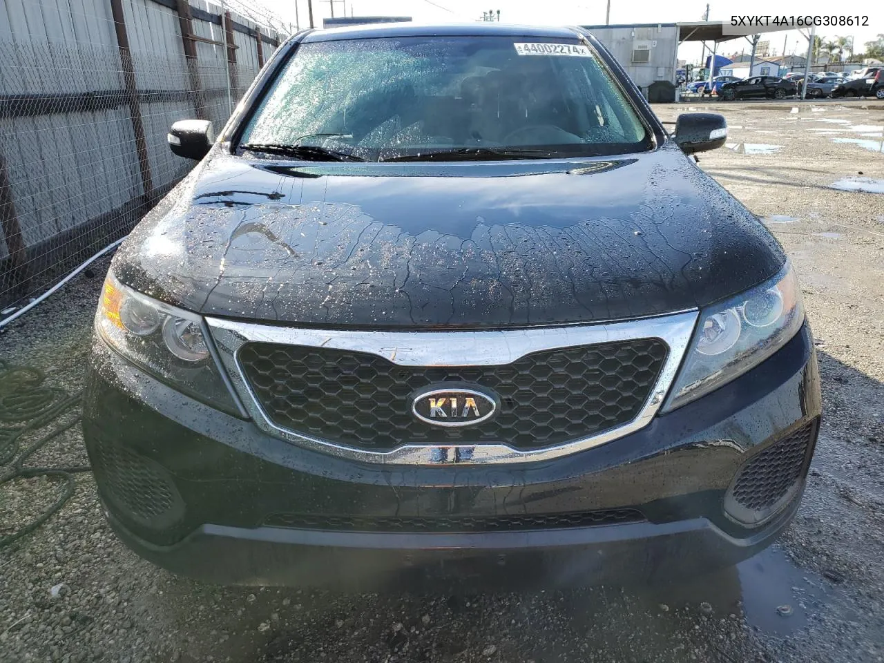 5XYKT4A16CG308612 2012 Kia Sorento Base