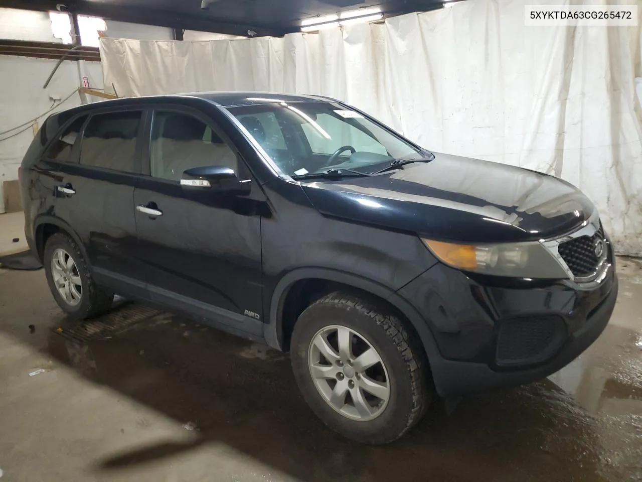 2012 Kia Sorento Base VIN: 5XYKTDA63CG265472 Lot: 46354354