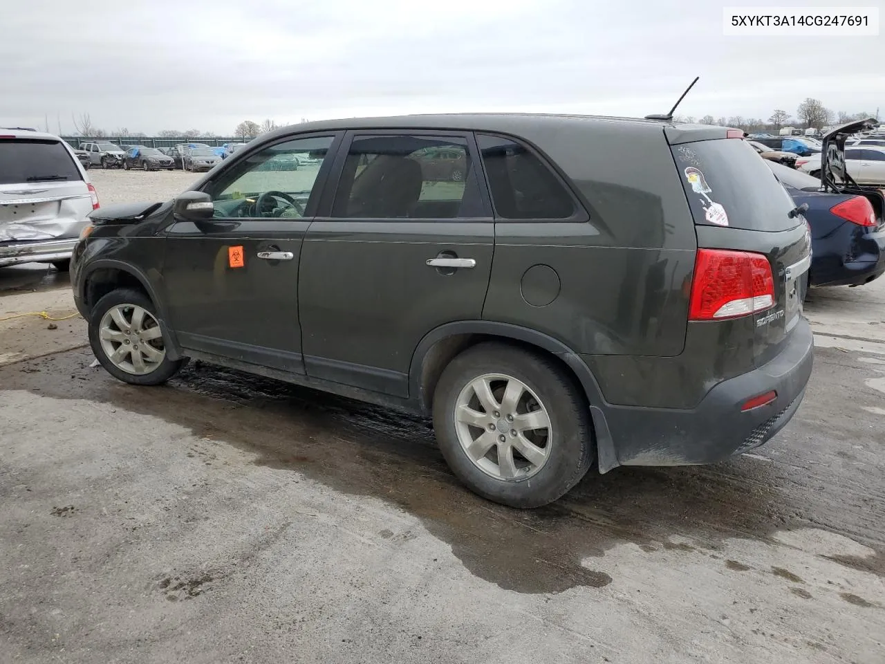 5XYKT3A14CG247691 2012 Kia Sorento Base