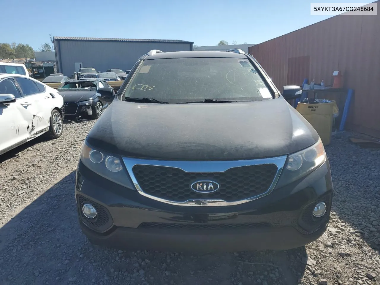 5XYKT3A67CG248684 2012 Kia Sorento Base