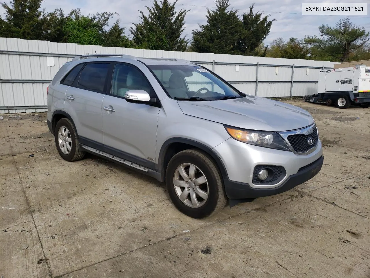 2012 Kia Sorento Base VIN: 5XYKTDA23CG211621 Lot: 52462264