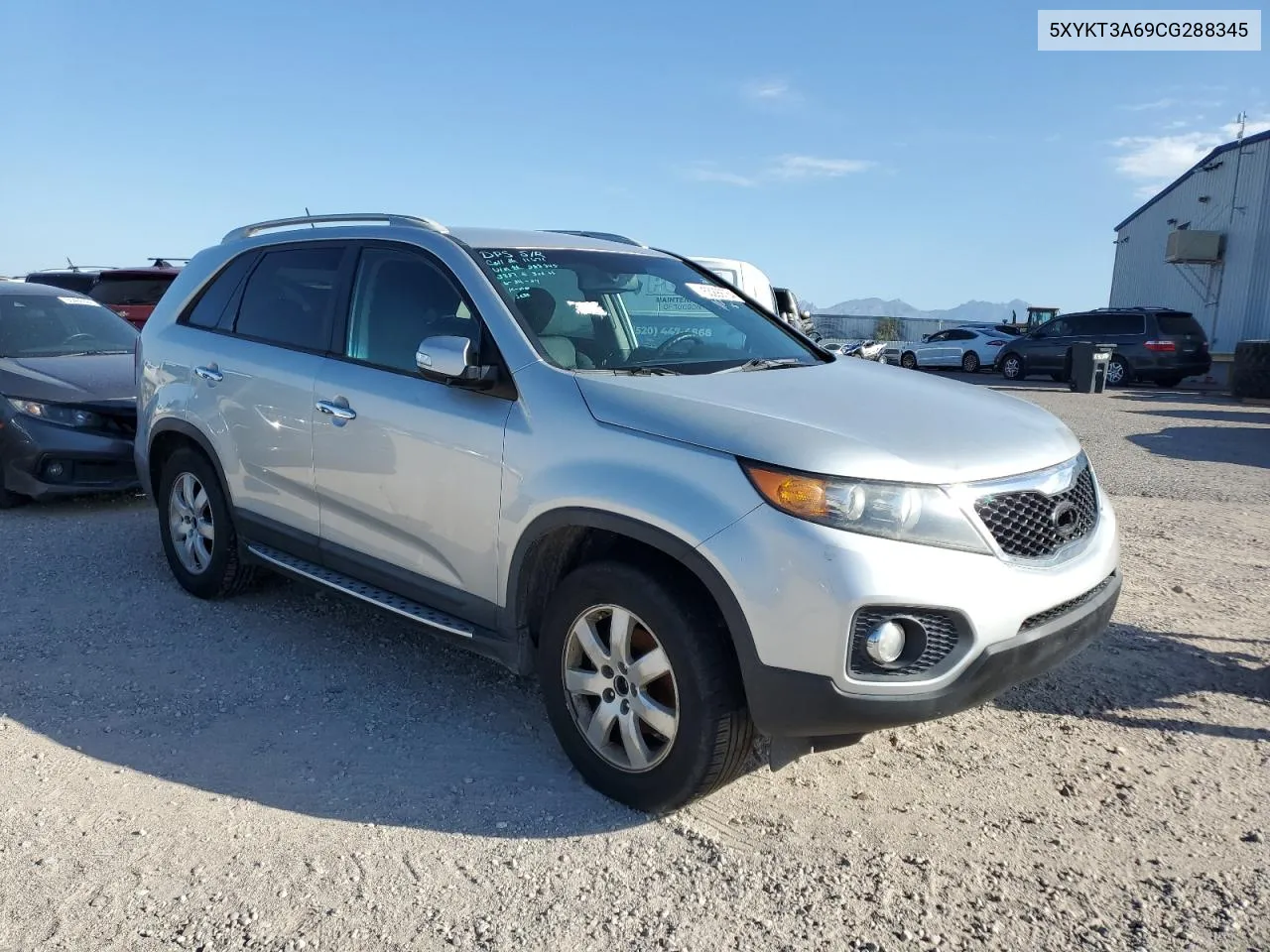 2012 Kia Sorento Base VIN: 5XYKT3A69CG288345 Lot: 53299764