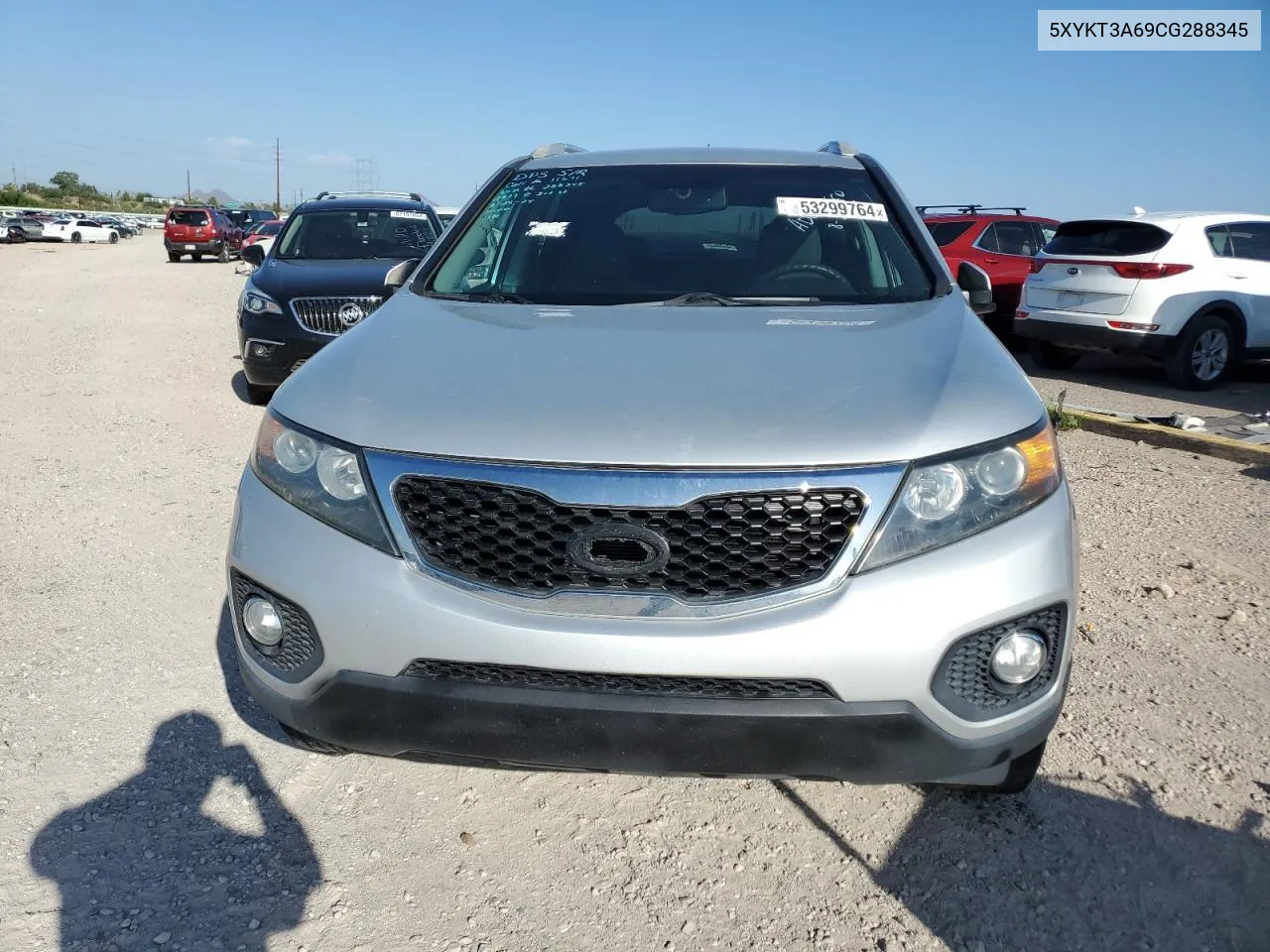 2012 Kia Sorento Base VIN: 5XYKT3A69CG288345 Lot: 53299764