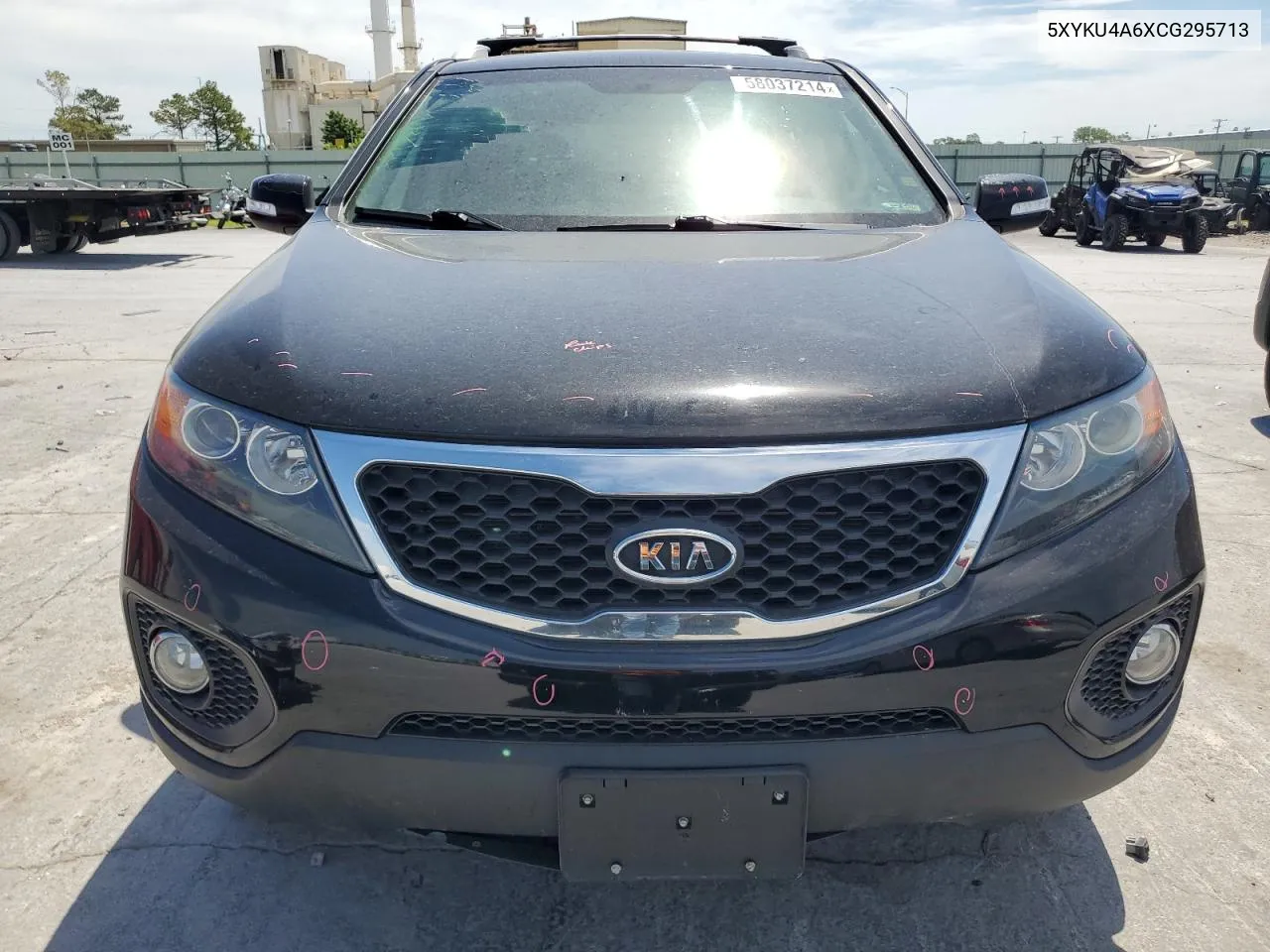 2012 Kia Sorento Ex VIN: 5XYKU4A6XCG295713 Lot: 58037214