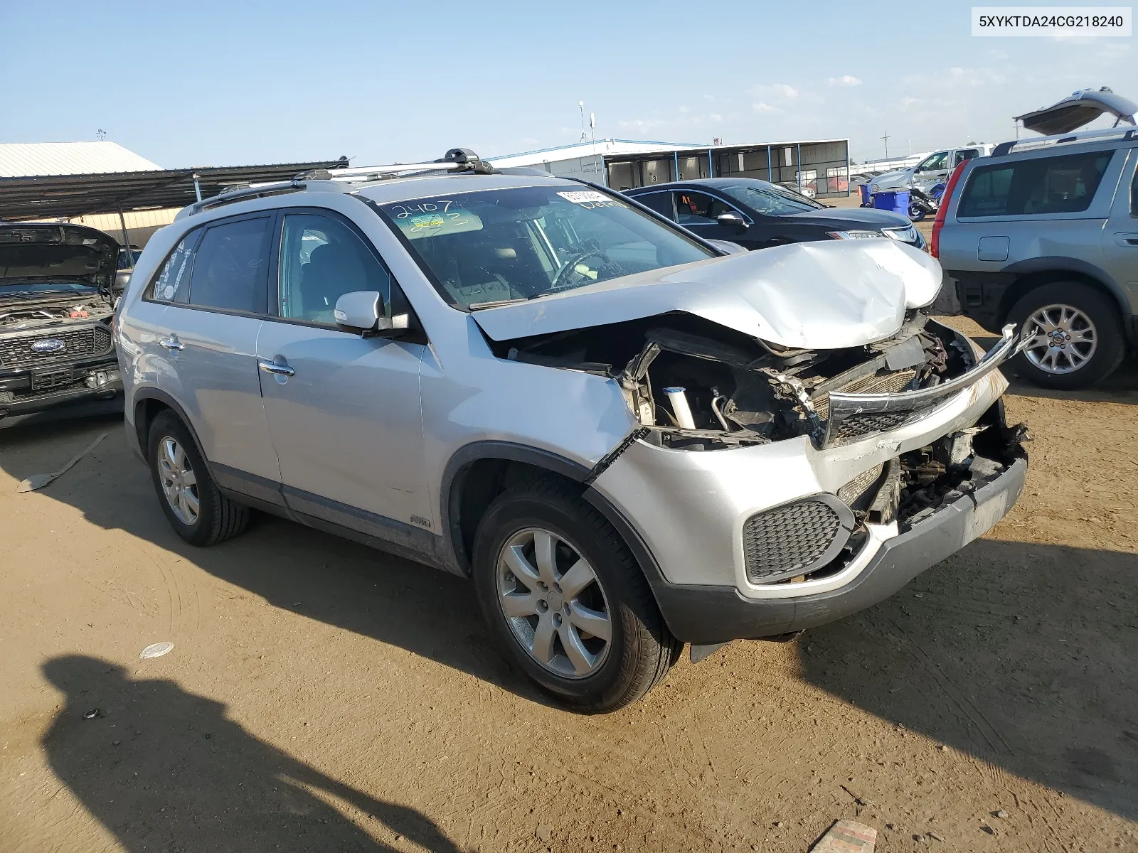 5XYKTDA24CG218240 2012 Kia Sorento Base