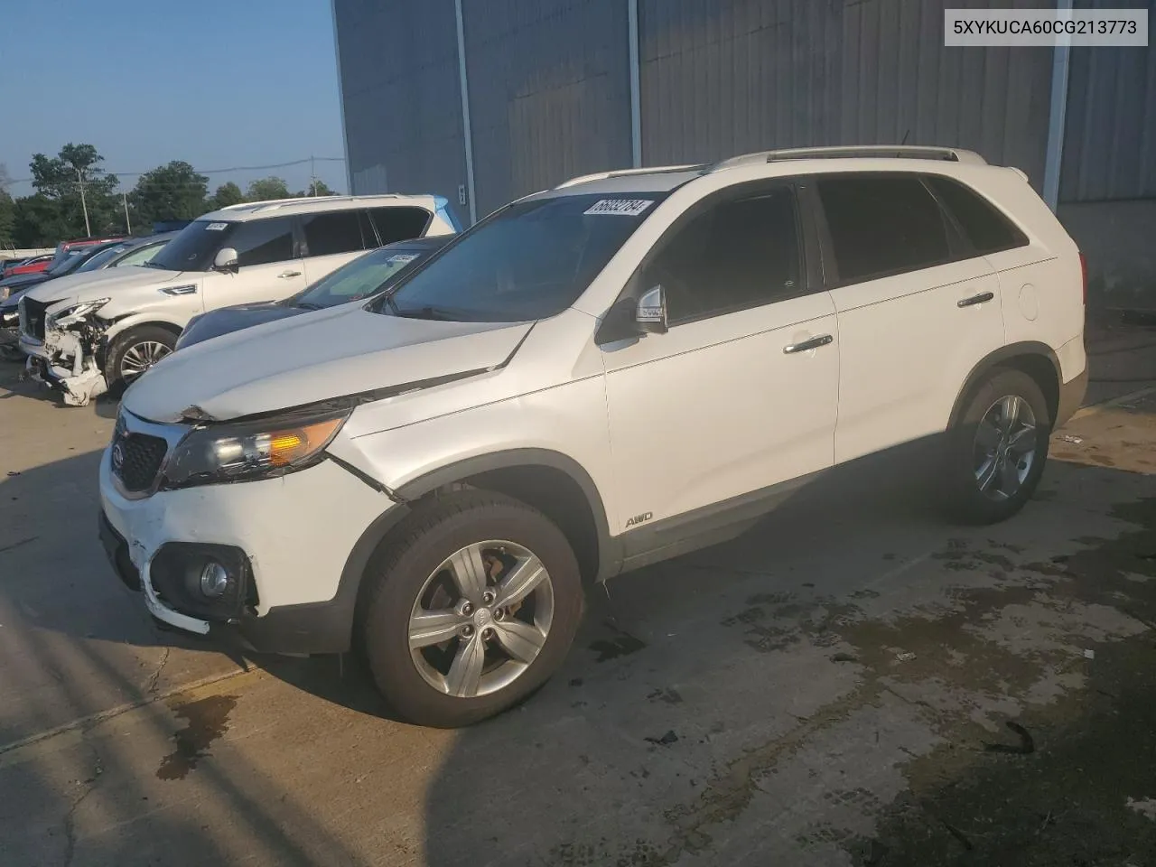 2012 Kia Sorento Ex VIN: 5XYKUCA60CG213773 Lot: 66032784