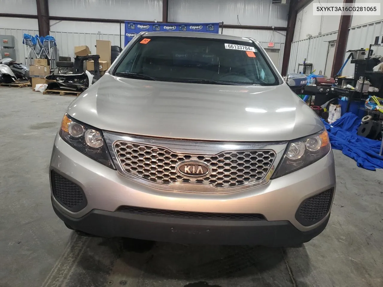 2012 Kia Sorento Base VIN: 5XYKT3A16CG281065 Lot: 66133704