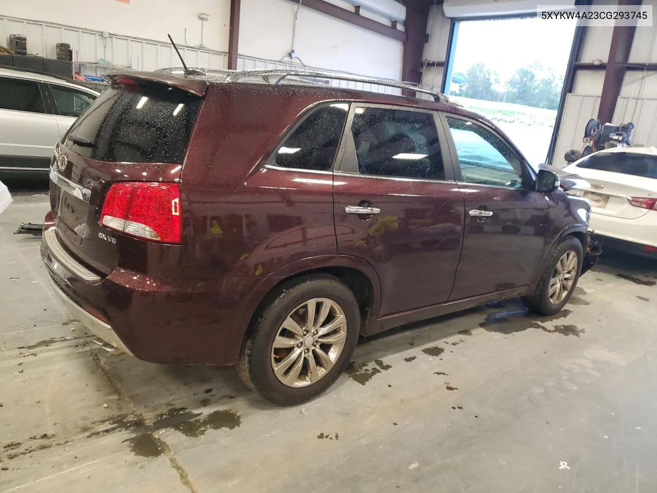 2012 Kia Sorento Sx VIN: 5XYKW4A23CG293745 Lot: 66316864