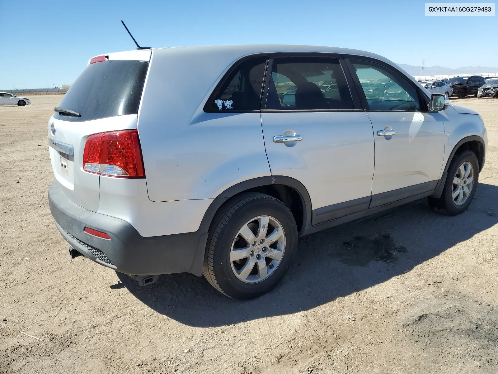 2012 Kia Sorento Base VIN: 5XYKT4A16CG279483 Lot: 68275594