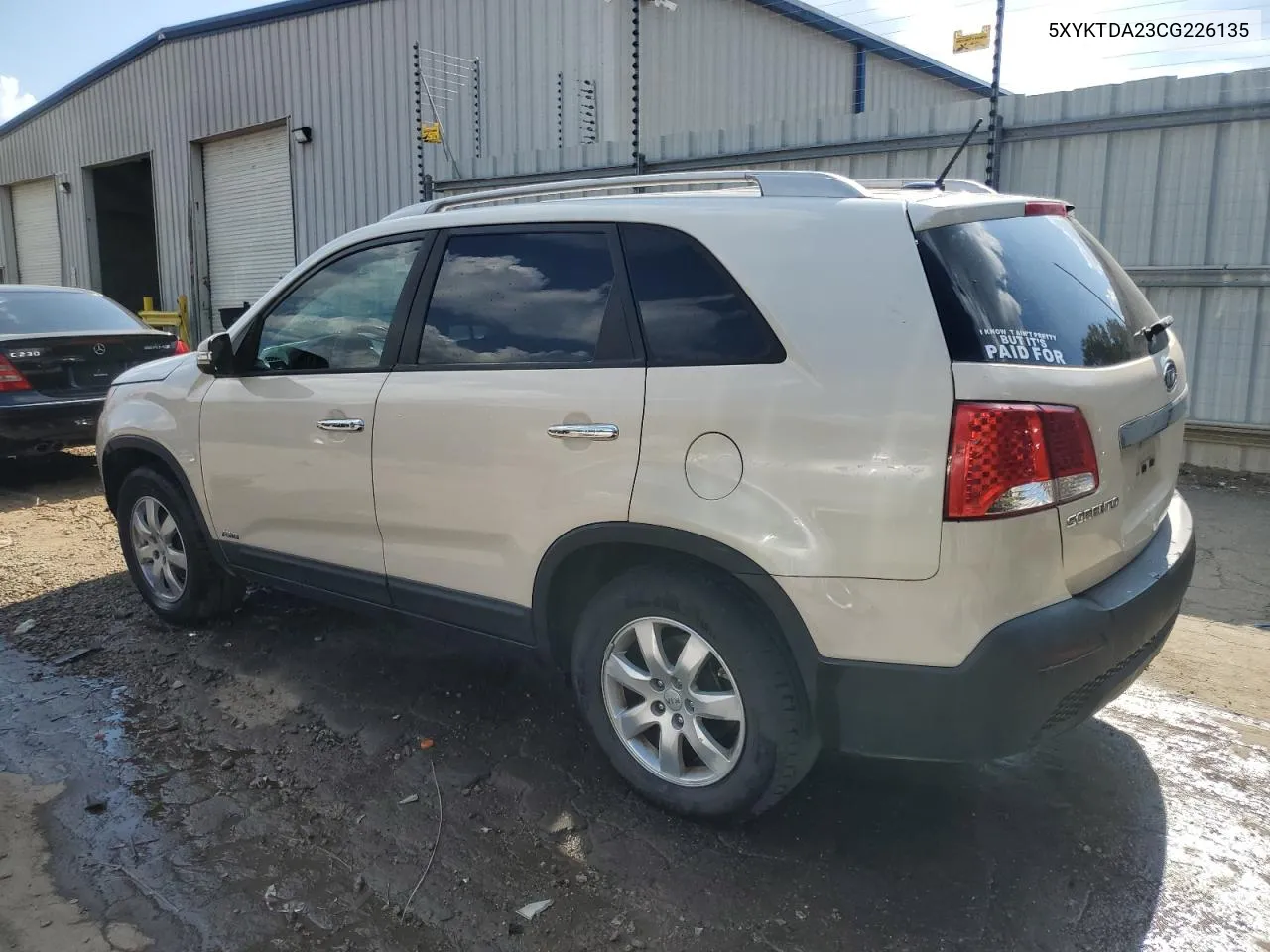 5XYKTDA23CG226135 2012 Kia Sorento Base