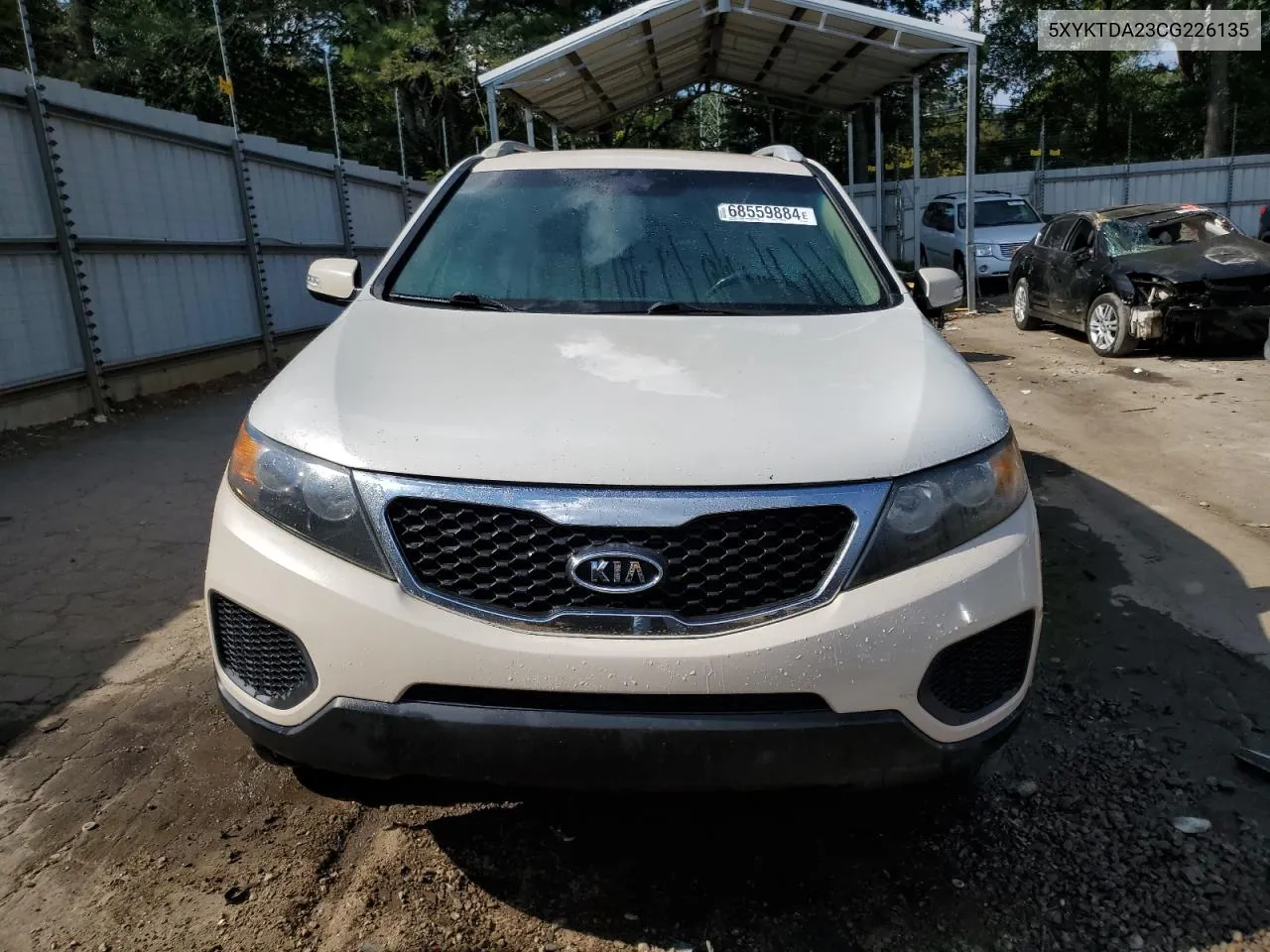 5XYKTDA23CG226135 2012 Kia Sorento Base