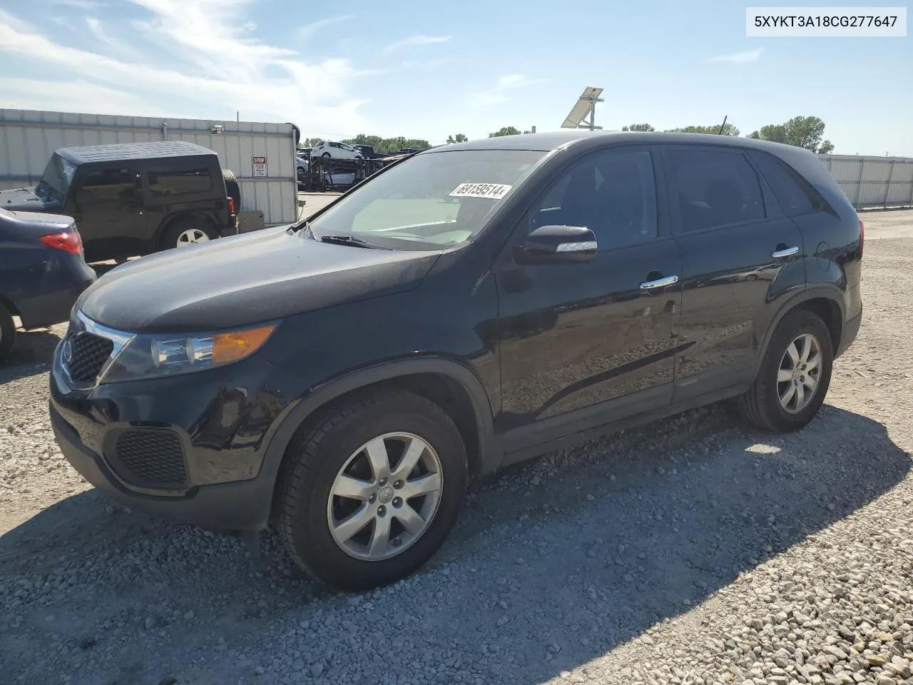 5XYKT3A18CG277647 2012 Kia Sorento Base