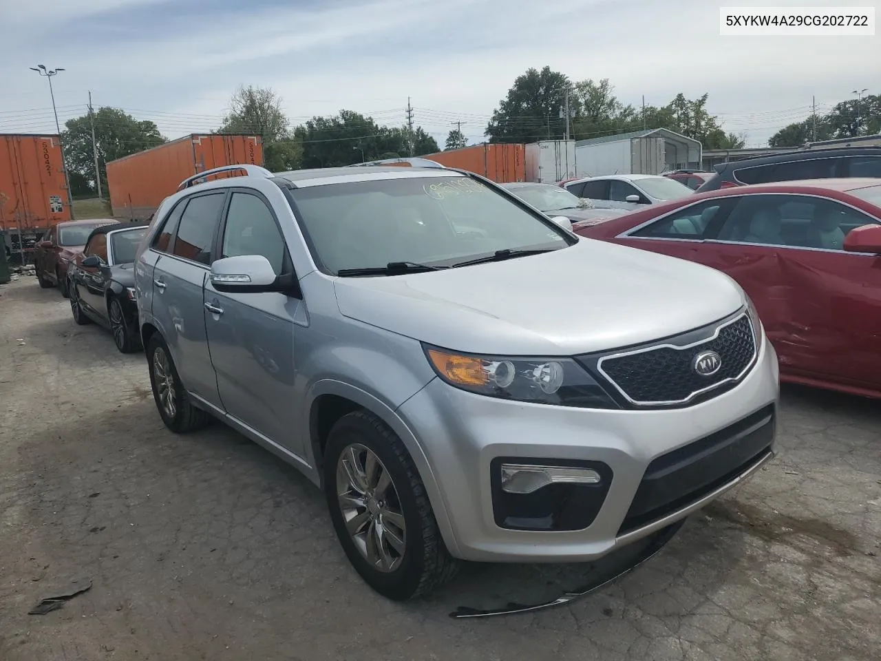 5XYKW4A29CG202722 2012 Kia Sorento Sx