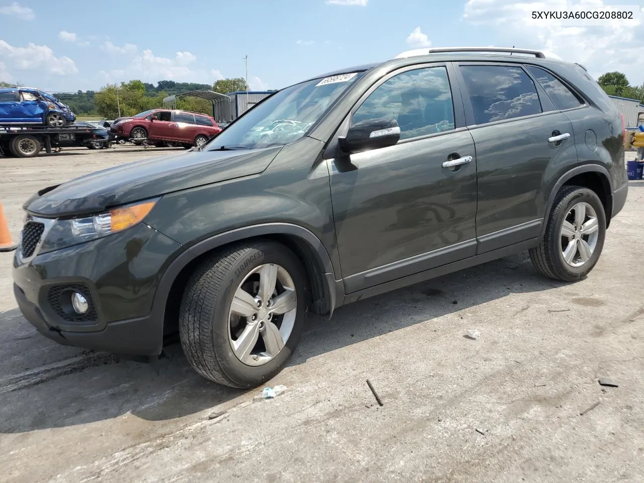 2012 Kia Sorento Ex VIN: 5XYKU3A60CG208802 Lot: 69598724