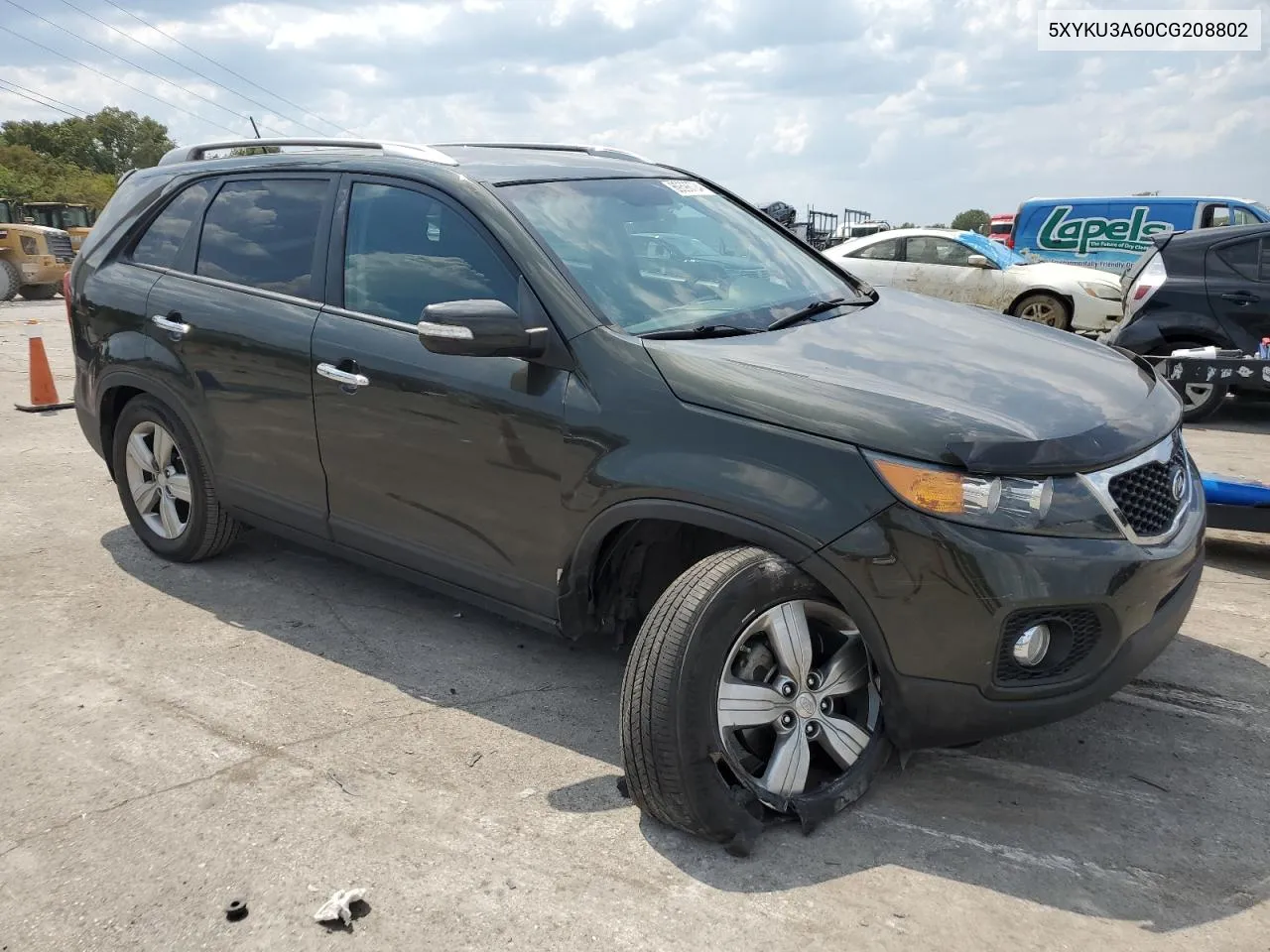 2012 Kia Sorento Ex VIN: 5XYKU3A60CG208802 Lot: 69598724