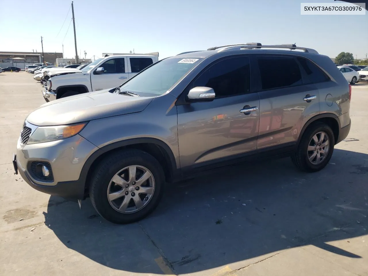 2012 Kia Sorento Base VIN: 5XYKT3A67CG300976 Lot: 69868564