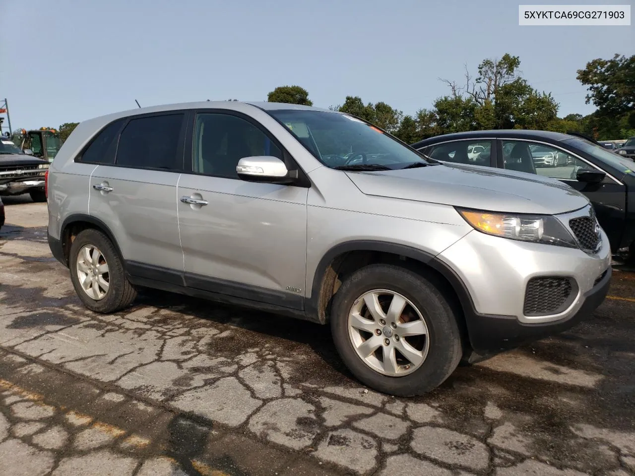 2012 Kia Sorento Base VIN: 5XYKTCA69CG271903 Lot: 69921624