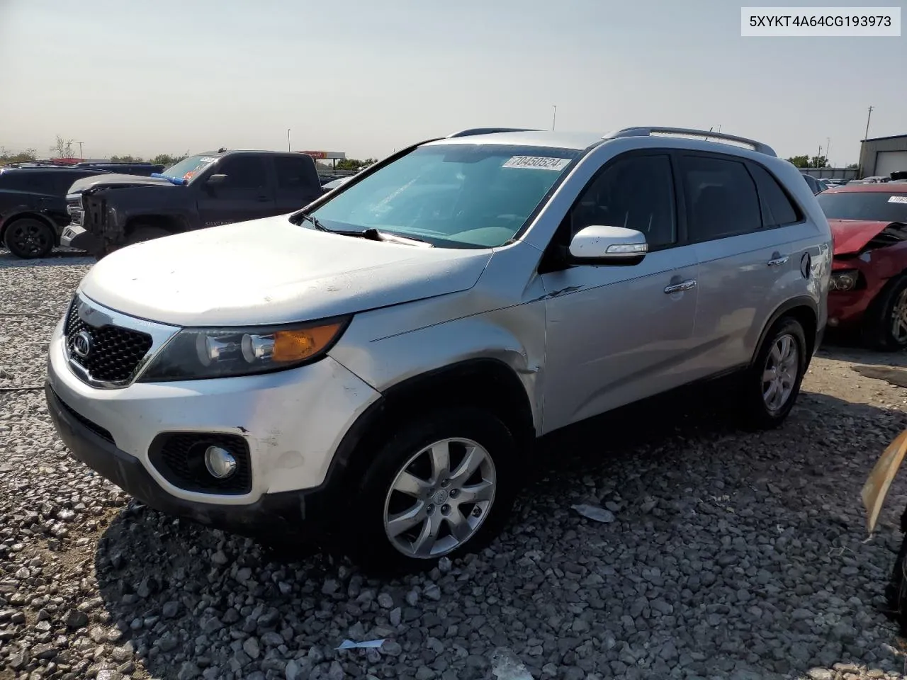 5XYKT4A64CG193973 2012 Kia Sorento Base