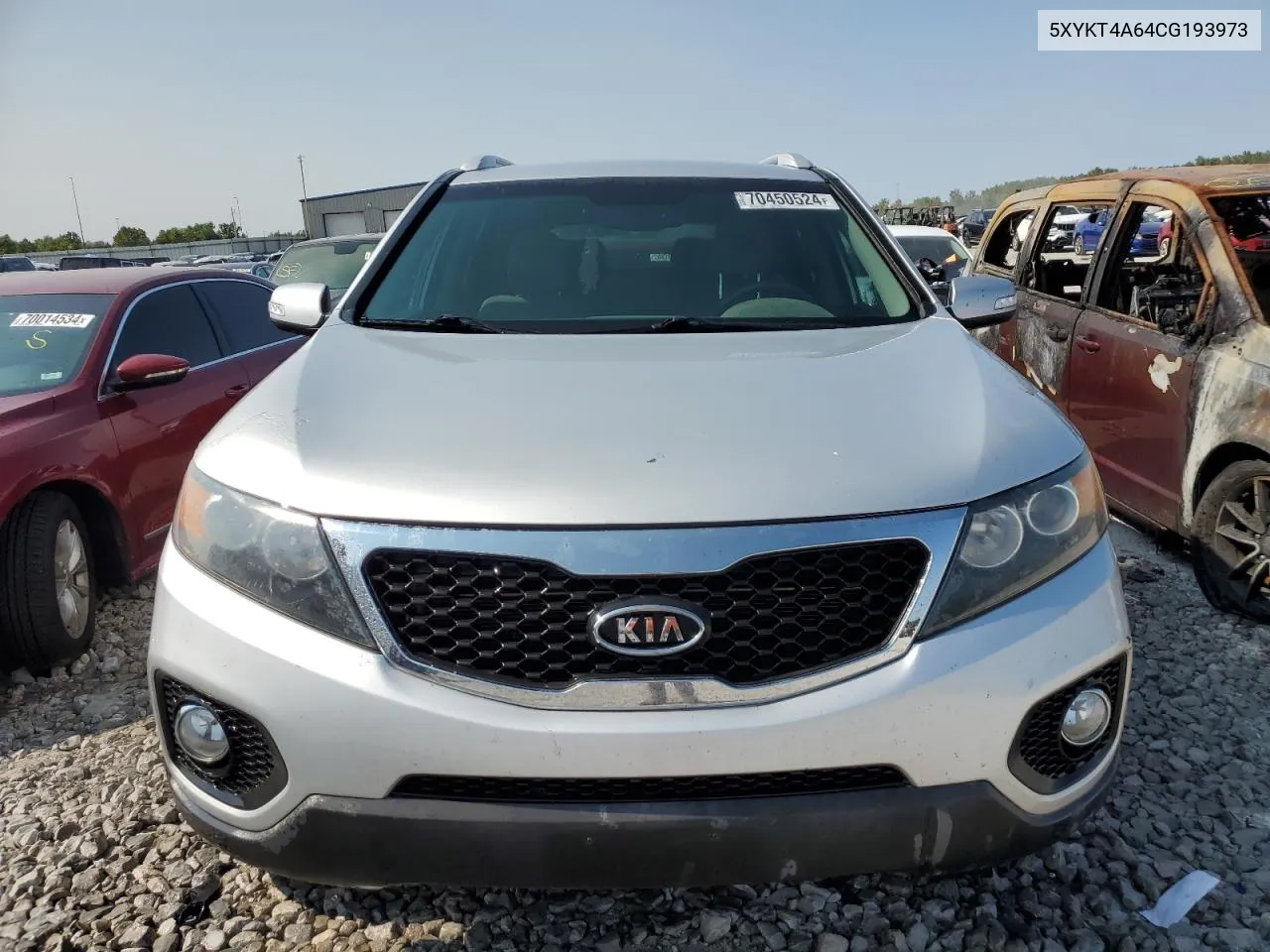 5XYKT4A64CG193973 2012 Kia Sorento Base