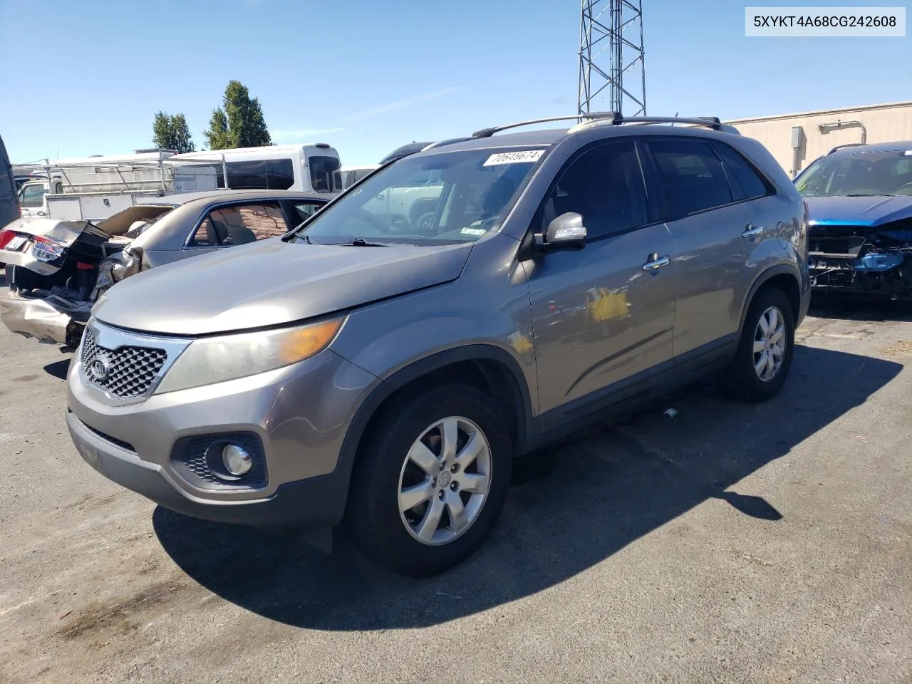 5XYKT4A68CG242608 2012 Kia Sorento Base