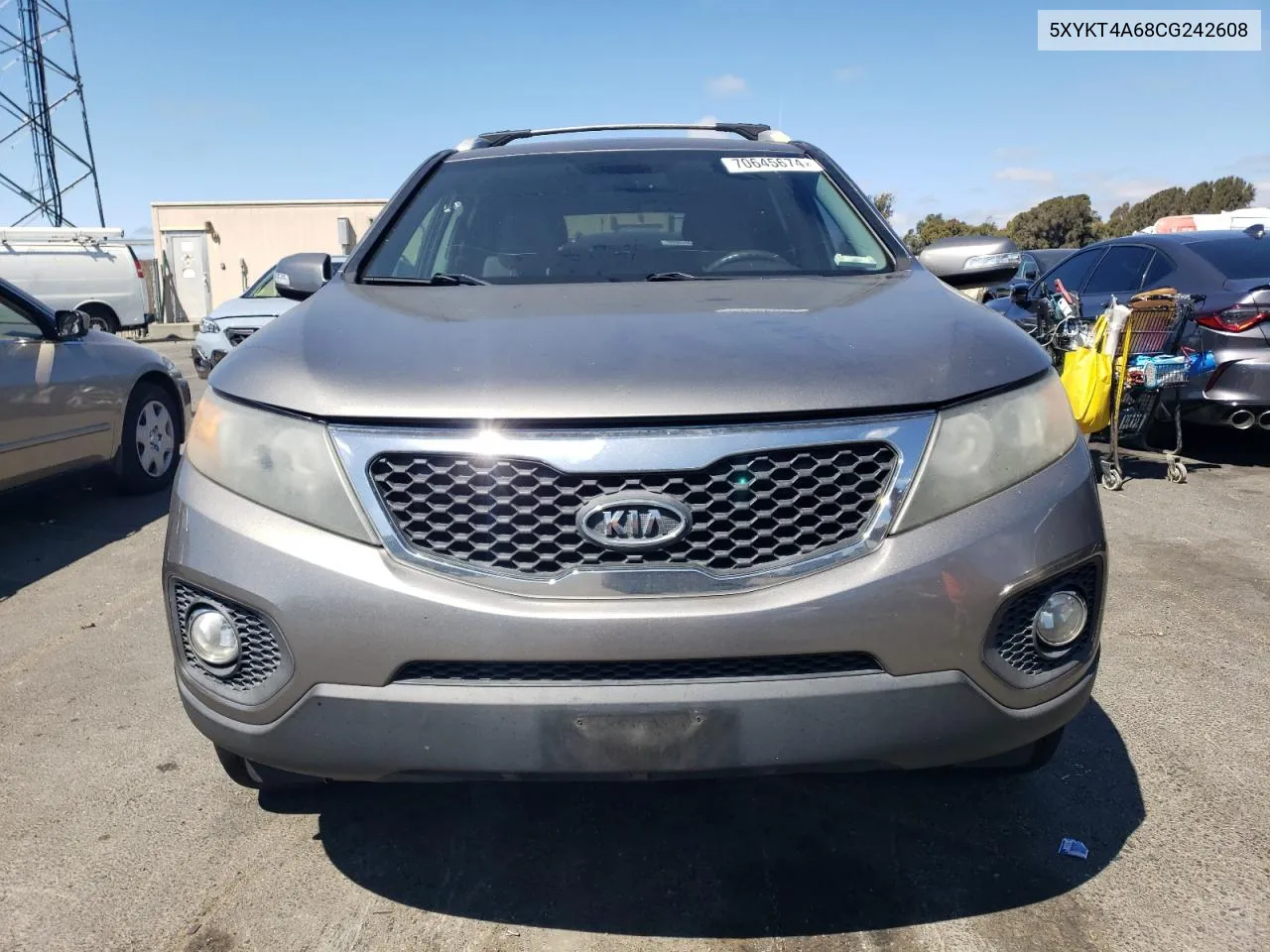 5XYKT4A68CG242608 2012 Kia Sorento Base