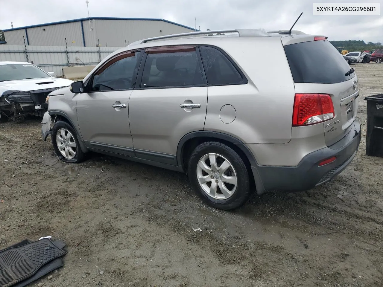 2012 Kia Sorento Base VIN: 5XYKT4A26CG296681 Lot: 70957574