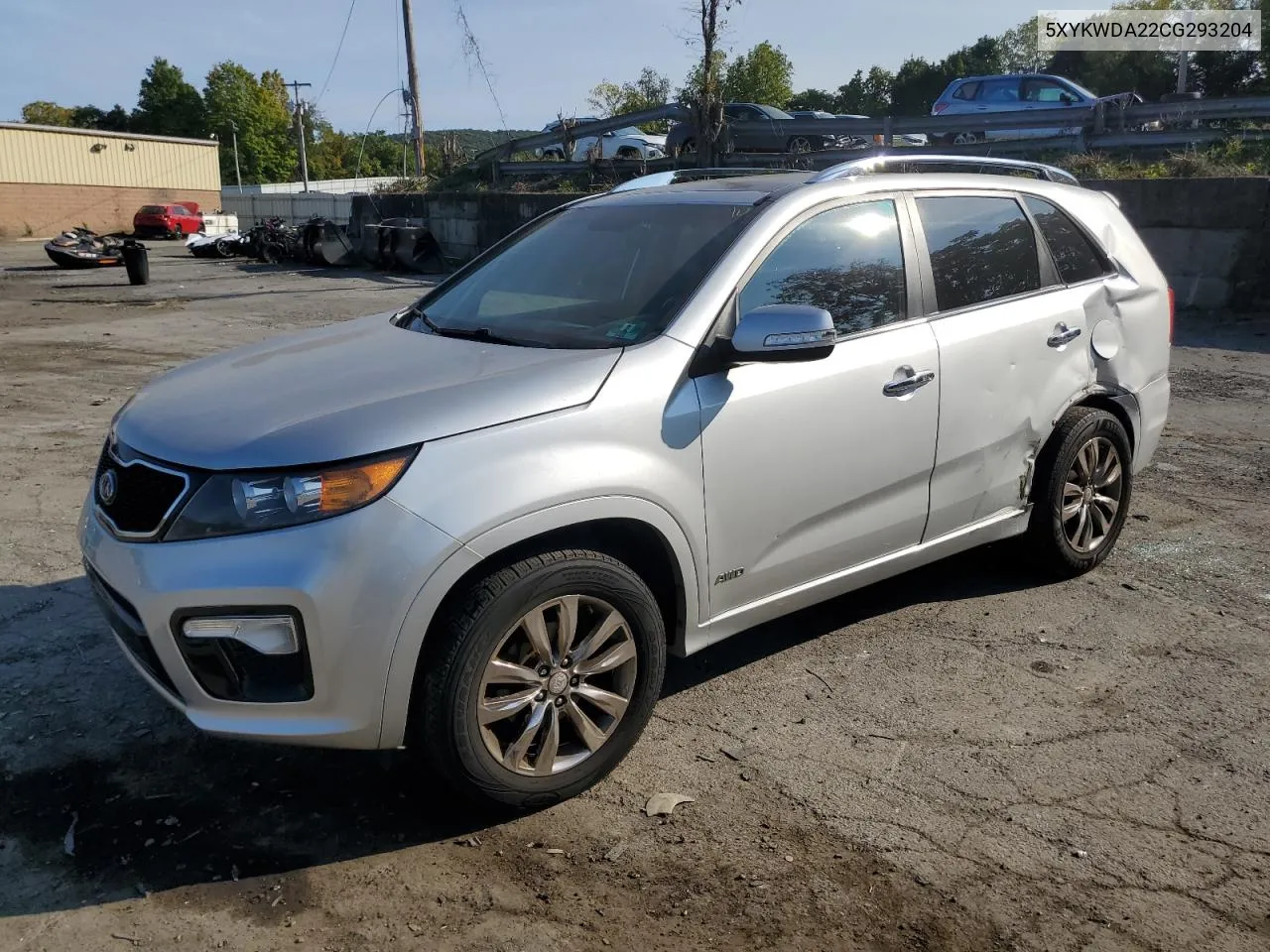 2012 Kia Sorento Sx VIN: 5XYKWDA22CG293204 Lot: 71029864