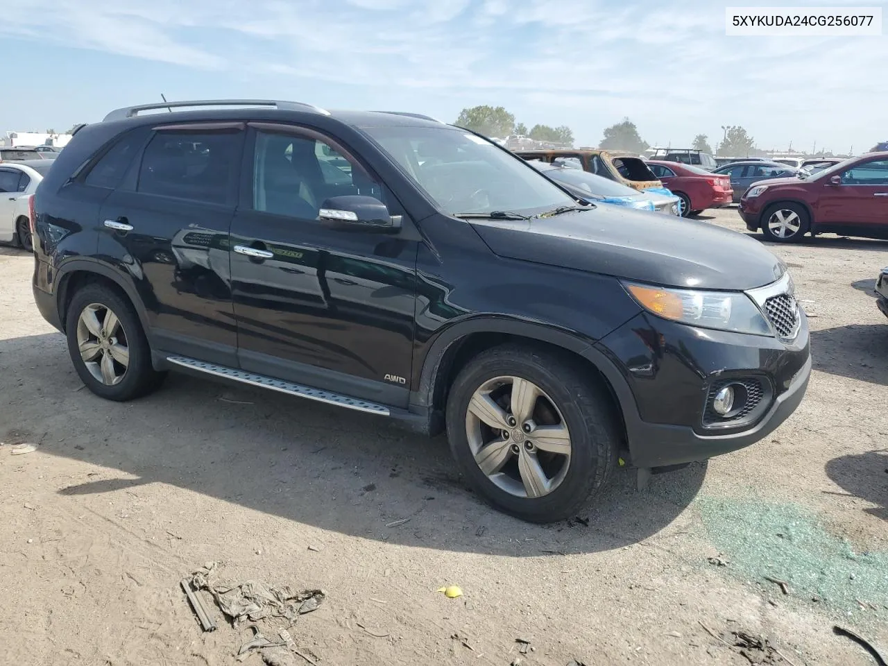 2012 Kia Sorento Ex VIN: 5XYKUDA24CG256077 Lot: 71191384