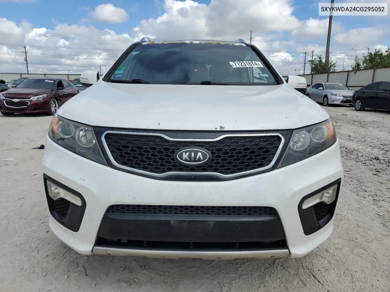 2012 Kia Sorento Sx VIN: 5XYKWDA24CG295052 Lot: 71231674